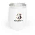 Vaso Térmico para Vino 12oz — Diseño LuxoraCats
