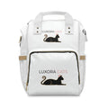 Luxora Cats Diaper Backpack — Multifunctional Baby Changing Backpack with Cat Logo