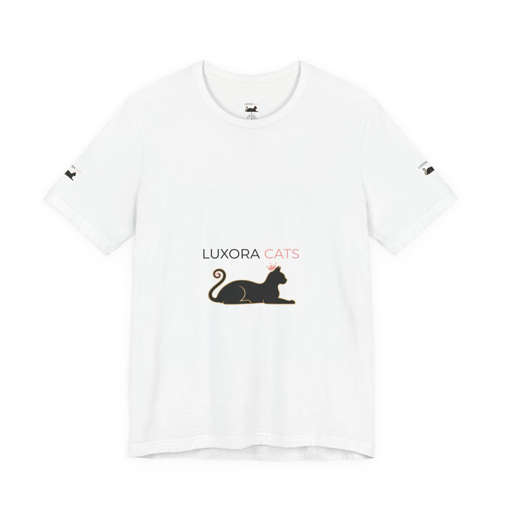 Calcetines Crew Minimalistas Gato Negro — Luxora Cats