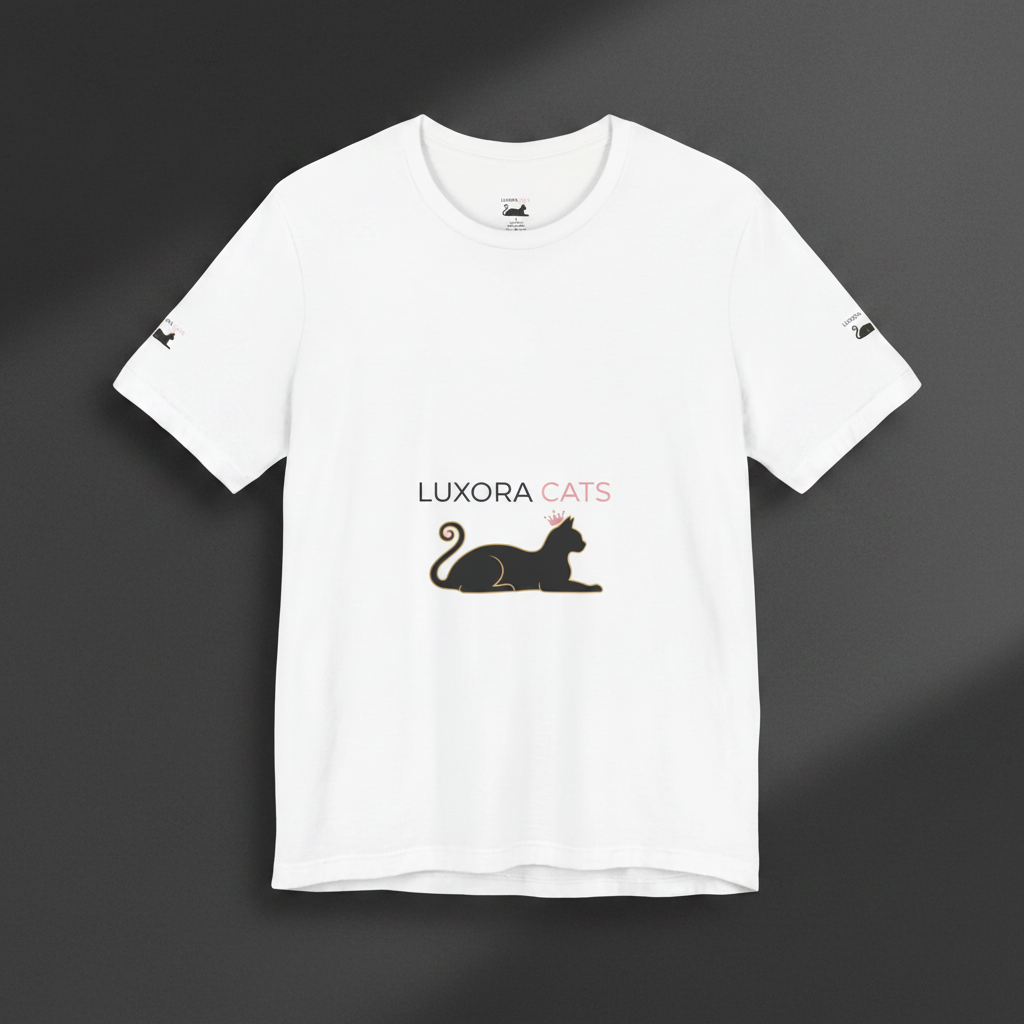 Calcetines Crew Minimalistas Gato Negro — Luxora Cats