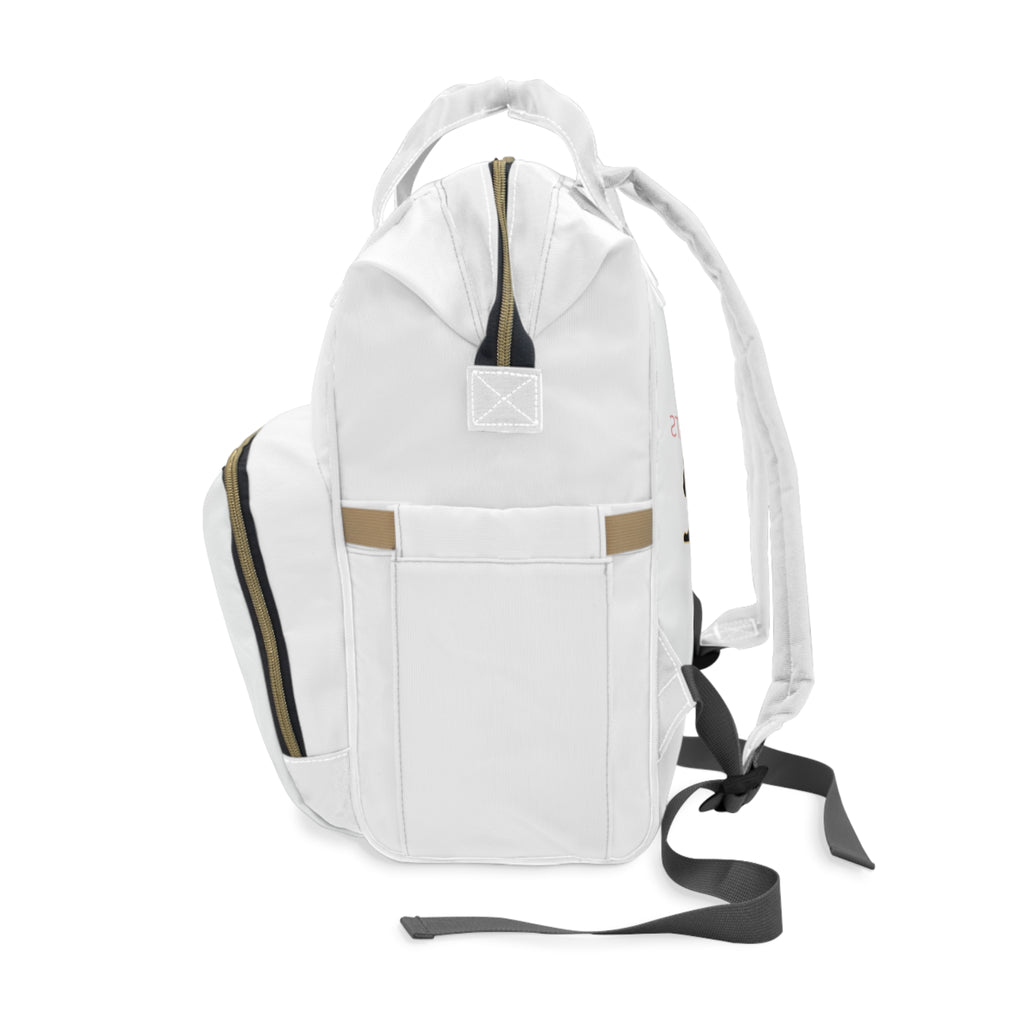 Luxora Cats Diaper Backpack — Multifunctional Baby Changing Backpack with Cat Logo