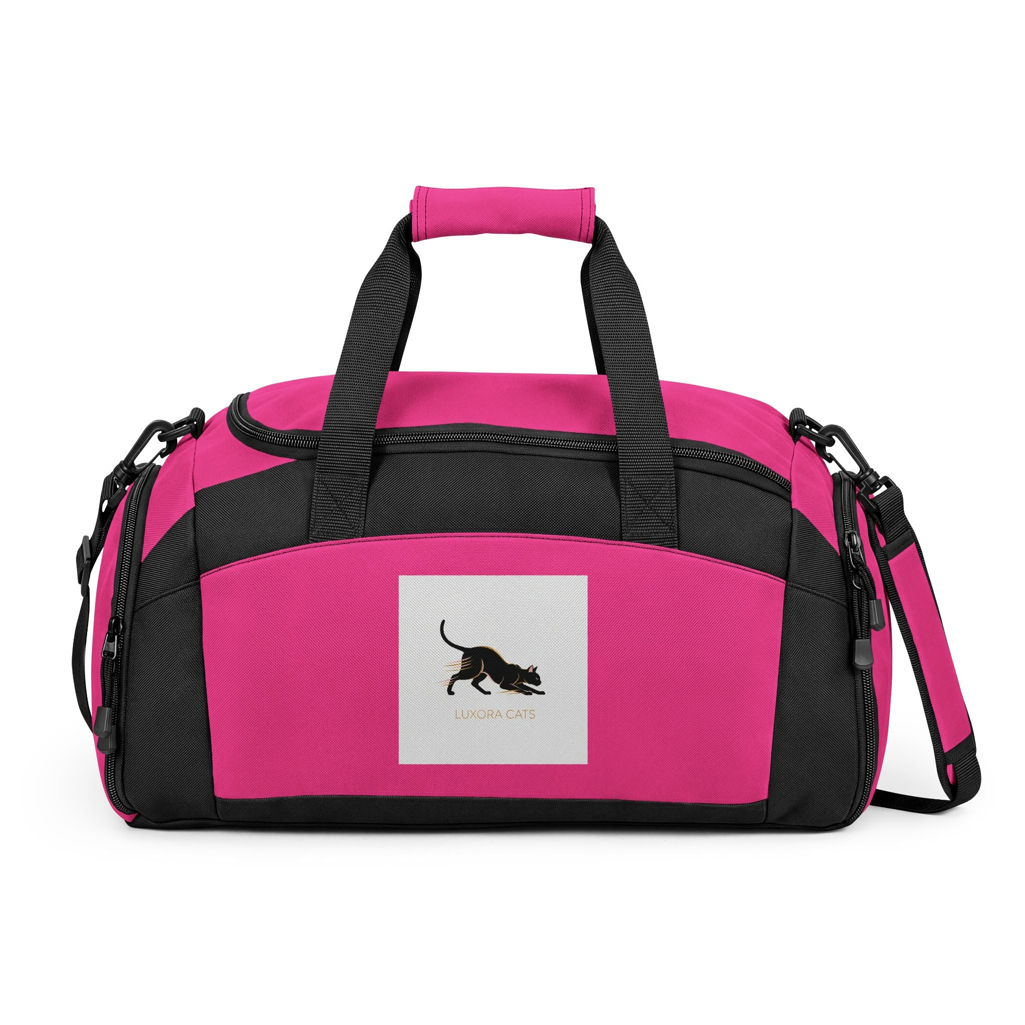 Panther Logo Gym Bag — Durable Sports & Travel Duffel