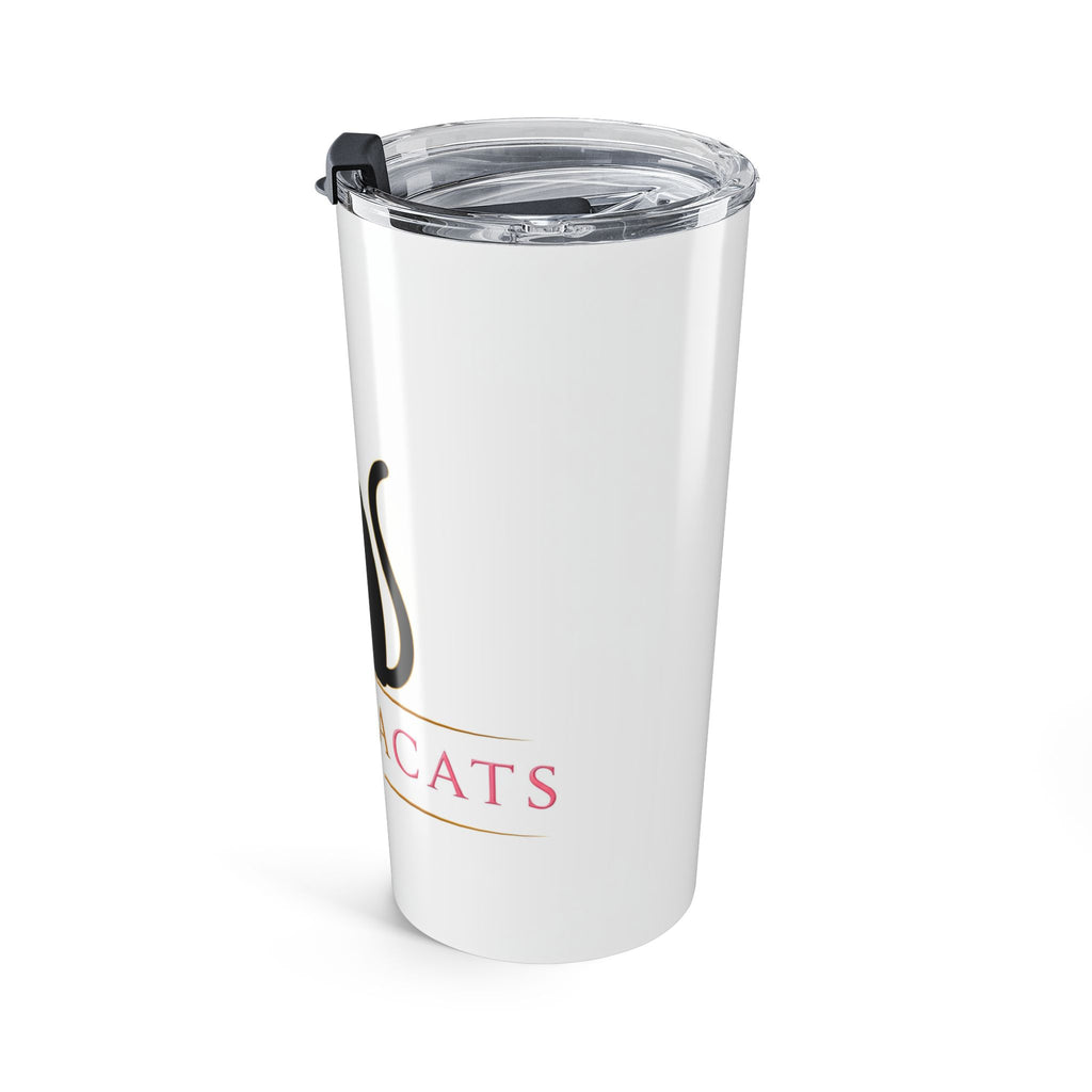 Vaso Térmico 20oz Gato Negro — Diseño Luxoracat, Vaso de Viaje Aislado