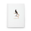 Luxora Cats Hardcover Journal — Elegant Black Cat Notebook
