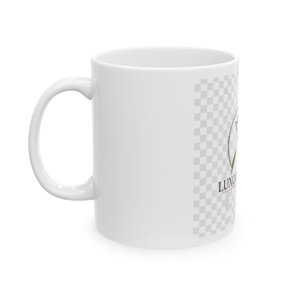 Cat Logo Ceramic Mug — Luxora Cats 11oz & 15oz