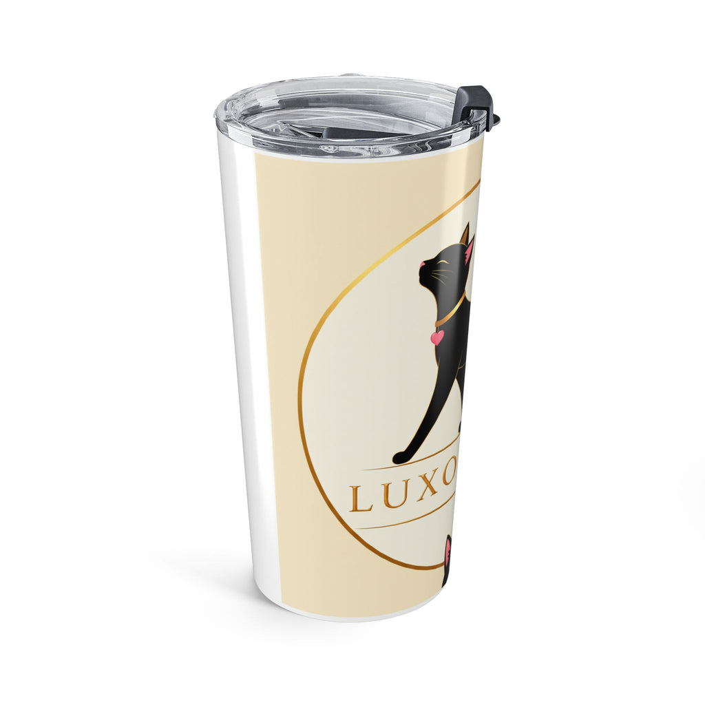 Vaso Térmico de Lujo 20oz — Diseño Gato Negro Luxoracat