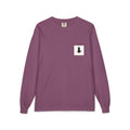 Cat Logo Pocket Long Sleeve Shirt — LuxoraCats Silhouette Tee