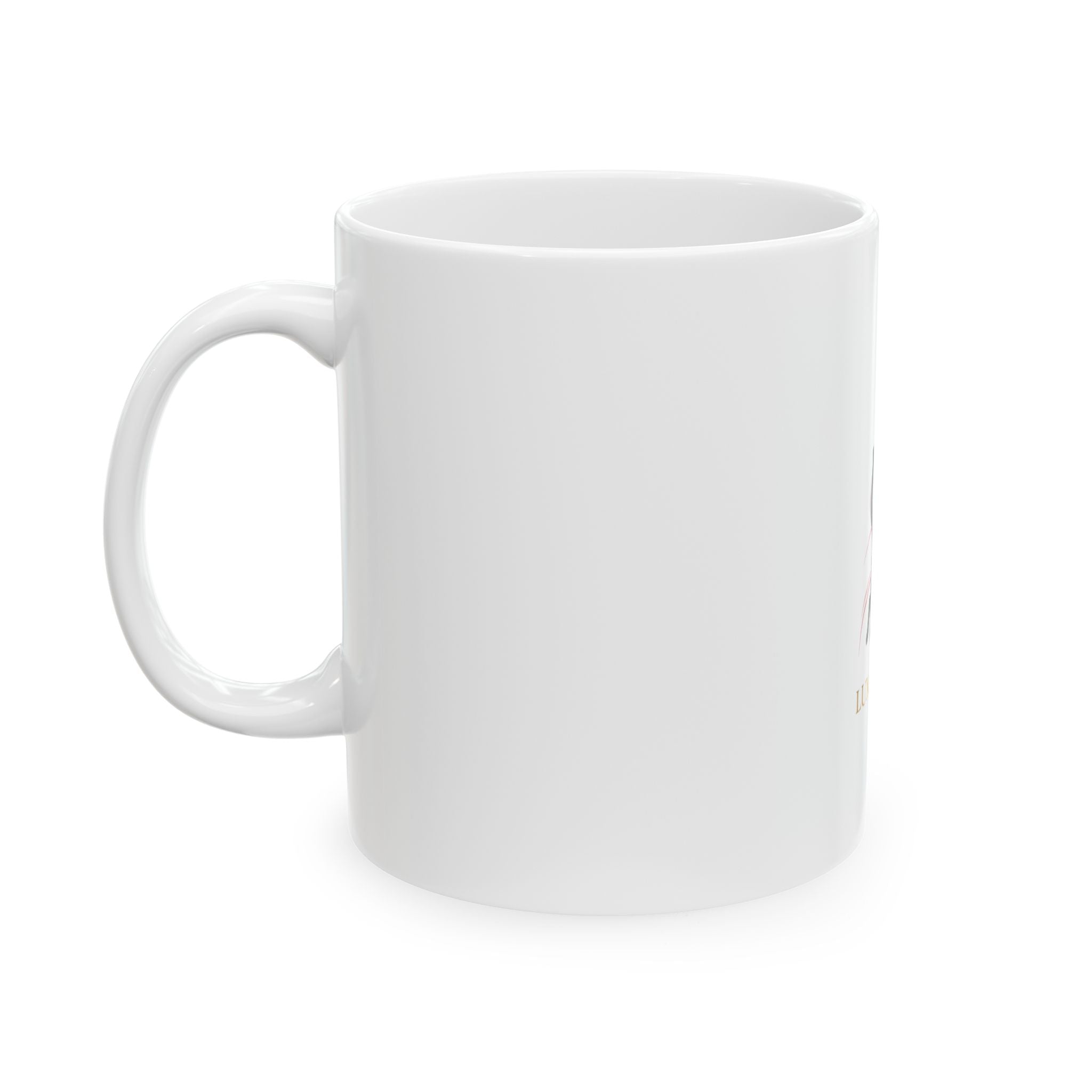 Luxora Cats Ceramic Mug — Elegant Black Cat Design (11oz & 15oz)