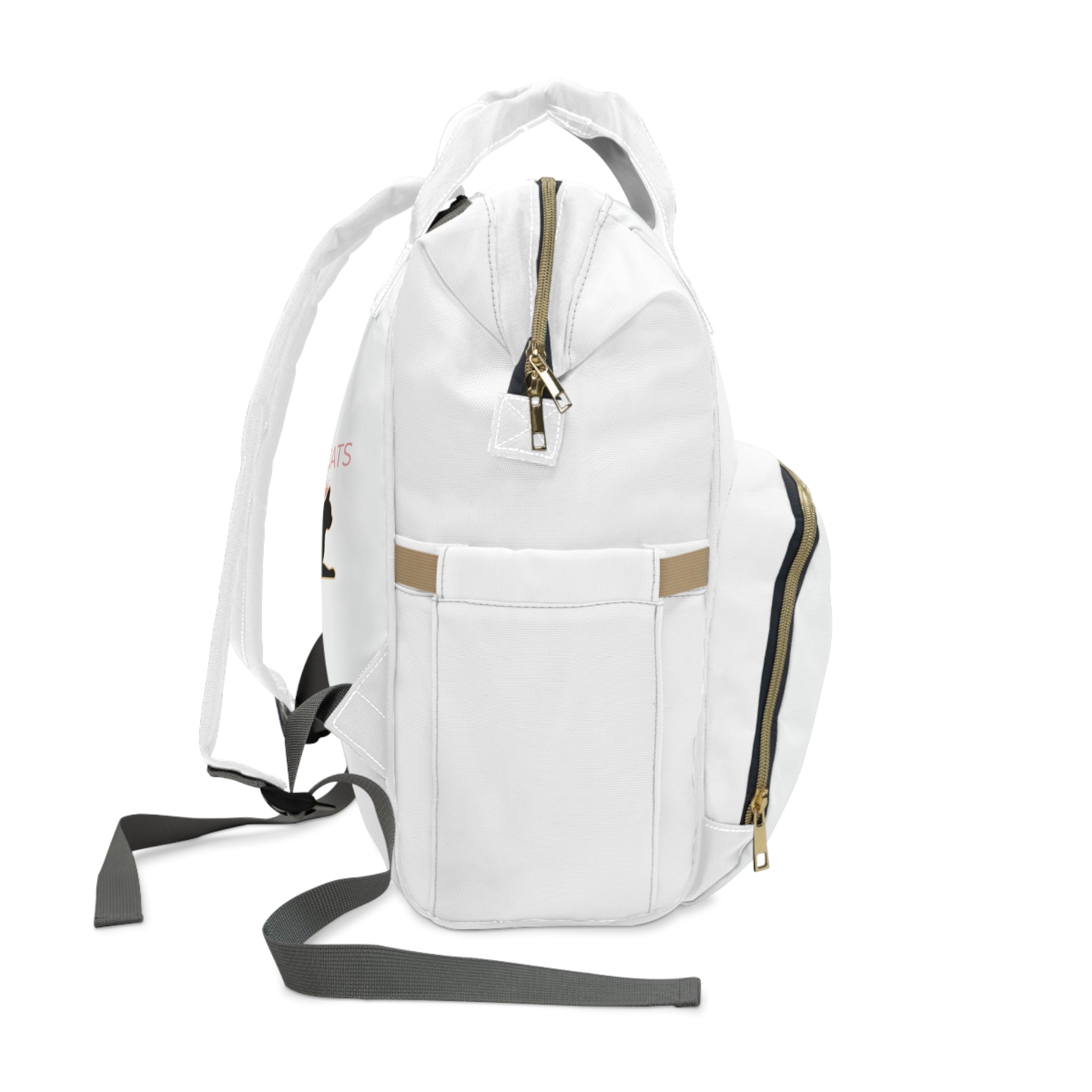 Luxora Cats Diaper Backpack — Multifunctional Baby Changing Backpack with Cat Logo