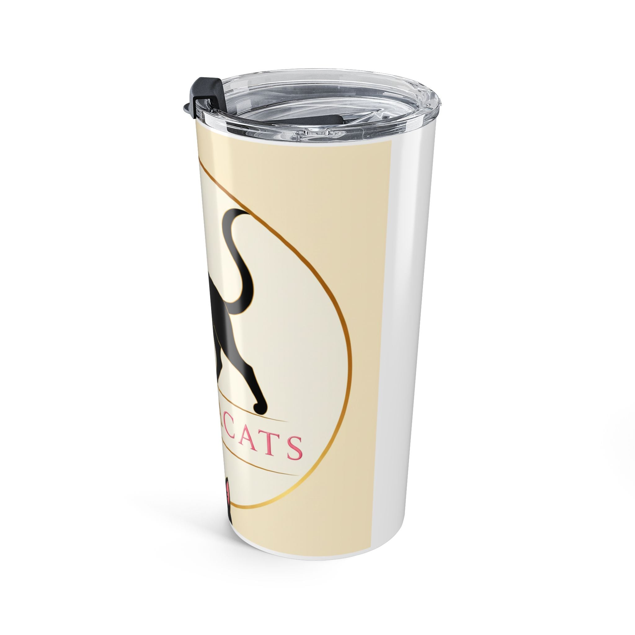 Vaso Térmico de Lujo 20oz — Diseño Gato Negro Luxoracat