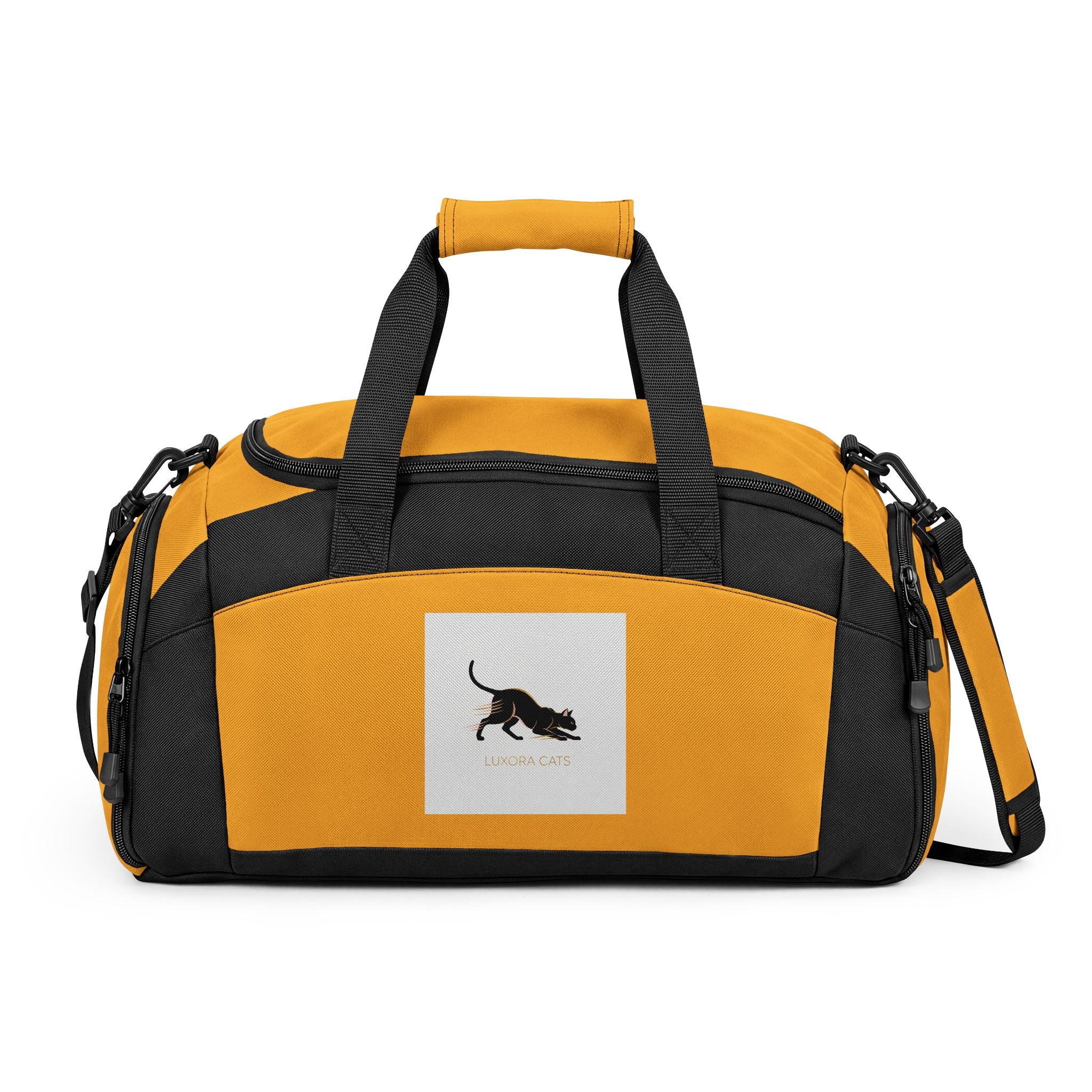 Panther Logo Gym Bag — Durable Sports & Travel Duffel