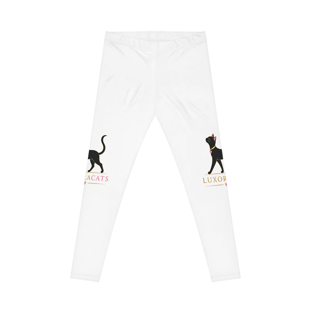 Calcetines Crew Minimalistas Gato Negro — Luxora Cats